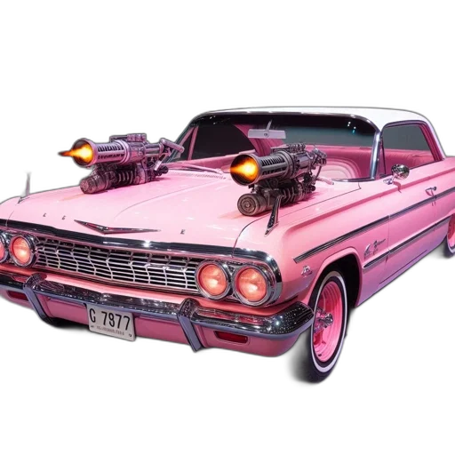 car, weapon, photorealistic, concept art transparent PNG cut-out