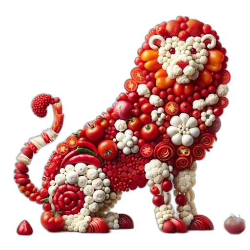 dragon, jewelry, animal, 3d render transparent PNG cut-out