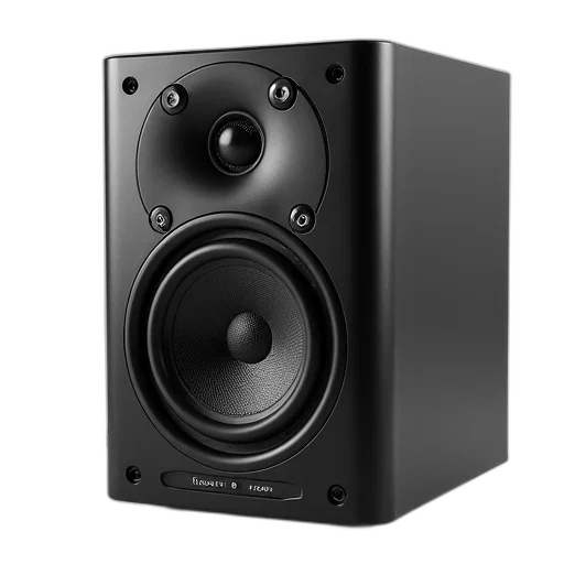 close-up, image, black, speaker transparent PNG cut-out