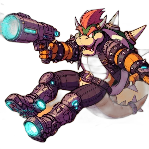 weapon, robot, staff, dragon transparent PNG cut-out