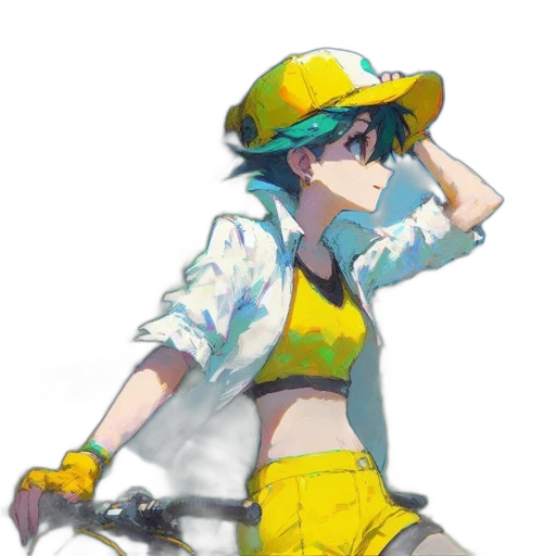 hat, jacket, weapon, staff transparent PNG cut-out