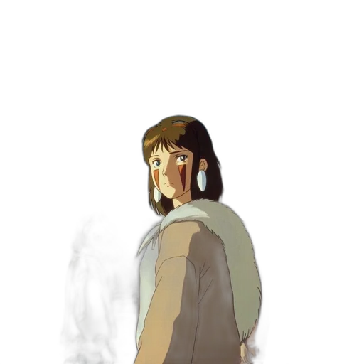 jacket, staff, mask, face transparent PNG cut-out