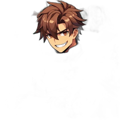 face, mask, hair, staff transparent PNG cut-out