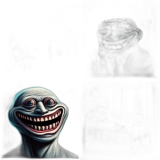 creature, mask, face, robot transparent PNG cut-out
