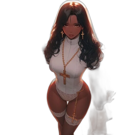 dress, jewelry, concept art, fantasy art transparent PNG cut-out