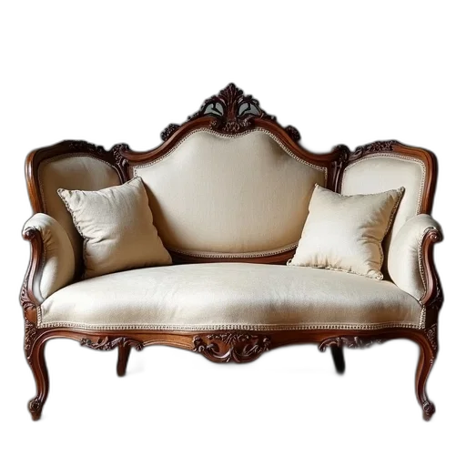 furniture, crown, 3d render, photorealistic transparent PNG cut-out