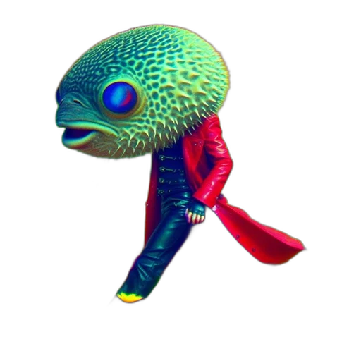 creature, staff, animal, robot transparent PNG cut-out