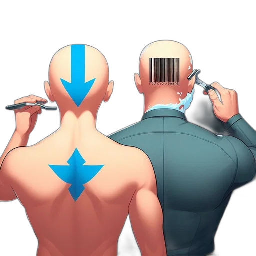 hair, cyberpunk, concept art, anime transparent PNG cut-out