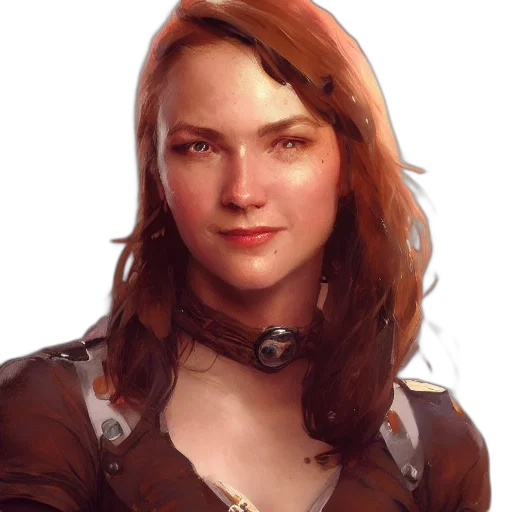 face, staff, jacket, robot transparent PNG cut-out