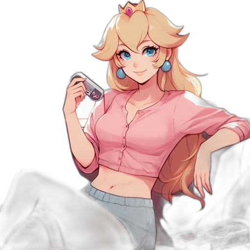staff, weapon, dress, crown transparent PNG cut-out