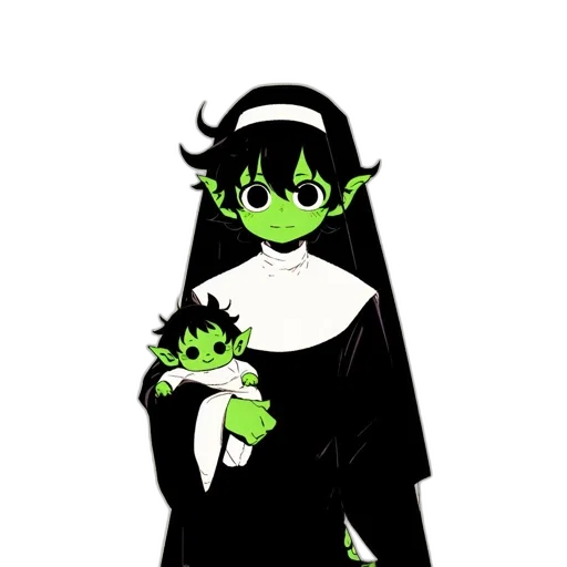 dress, mask, flower, staff transparent PNG cut-out