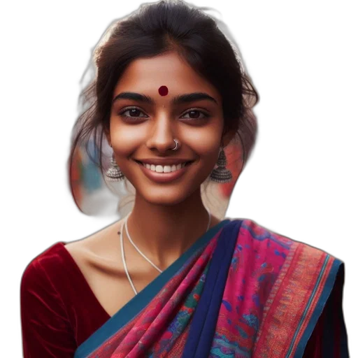 jewelry, face, staff, dress transparent PNG cut-out