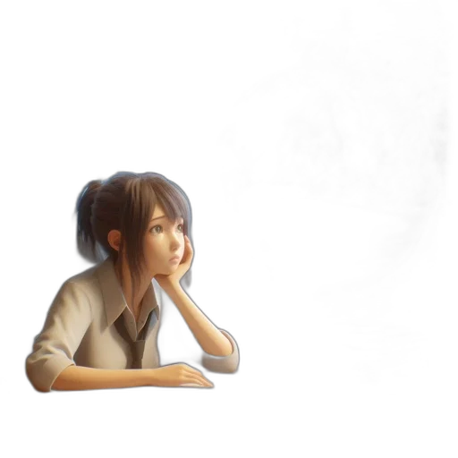 staff, robot, face, creature transparent PNG cut-out