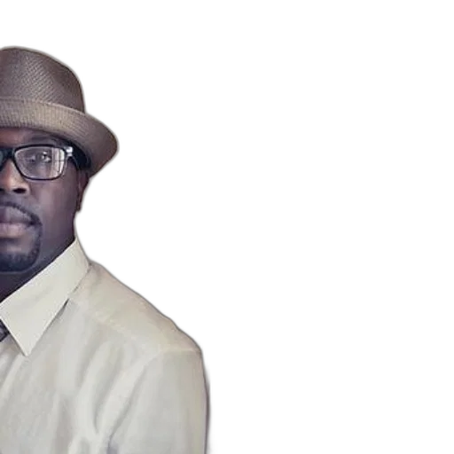 hat, staff, man, white transparent PNG cut-out