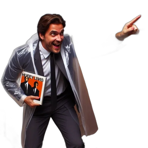 jacket, staff, weapon, concept art transparent PNG cut-out