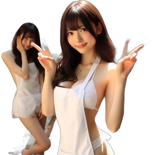 dress, photorealistic, 3d render, anime transparent PNG cut-out