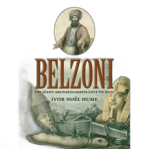 concept art, belzoni, giant, archaeologists transparent PNG cut-out