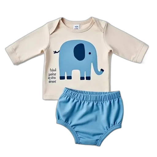 blue, pair, baby, clothes transparent PNG cut-out