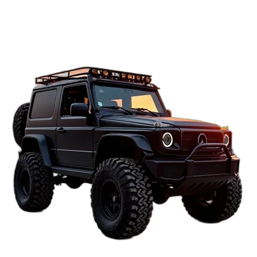 car, weapon, 3d render, concept art transparent PNG cut-out
