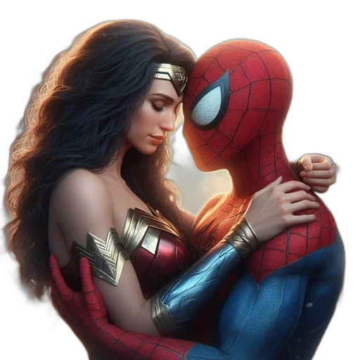comic book art, concept art, fantasy art, photorealistic transparent PNG cut-out