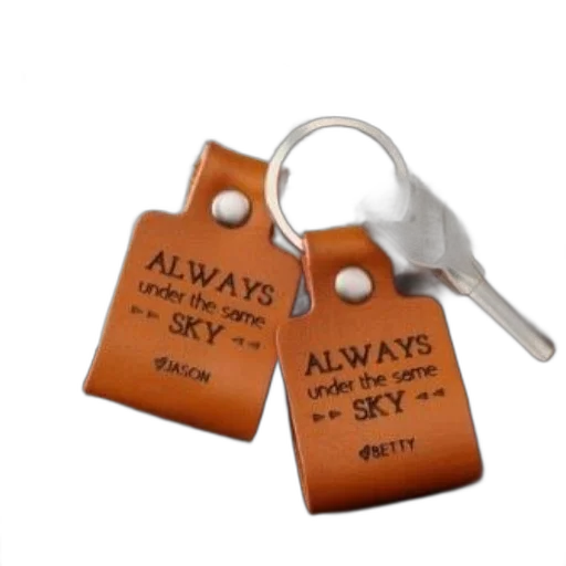 jewelry, two, brown, leather transparent PNG cut-out