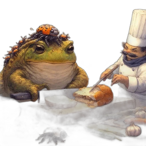 food, creature, animal, hat transparent PNG cut-out