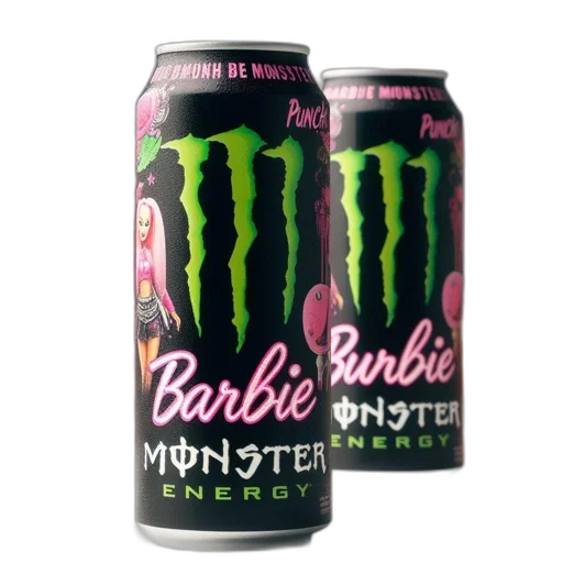 creature, bottle, food, vaporwave transparent PNG cut-out