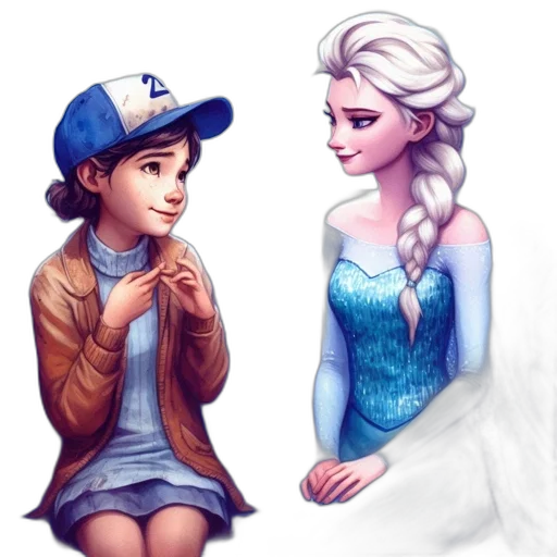 pixel art, fantasy art, concept art, watercolor transparent PNG cut-out