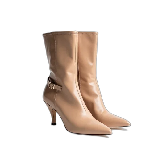 shoes, earth tones, pair, beige transparent PNG cut-out