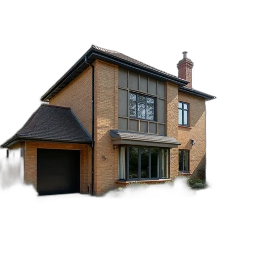 building, 3d render, photorealistic, bedroom transparent PNG cut-out