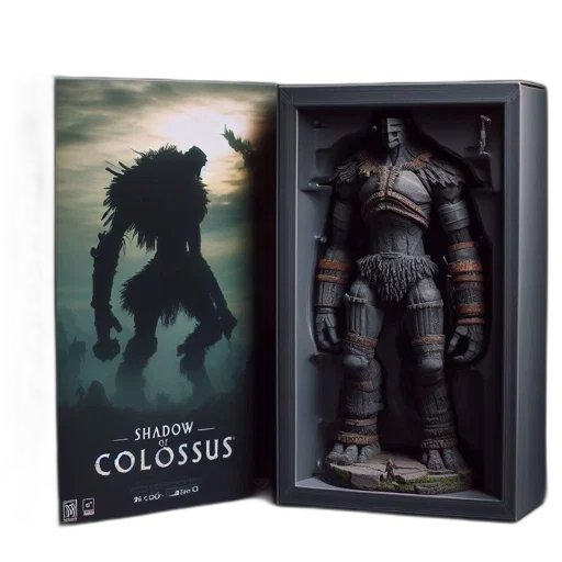 concept art, dark, collectible, figure transparent PNG cut-out
