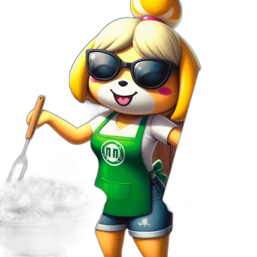 staff, concept art, 3d render, pixel art transparent PNG cut-out