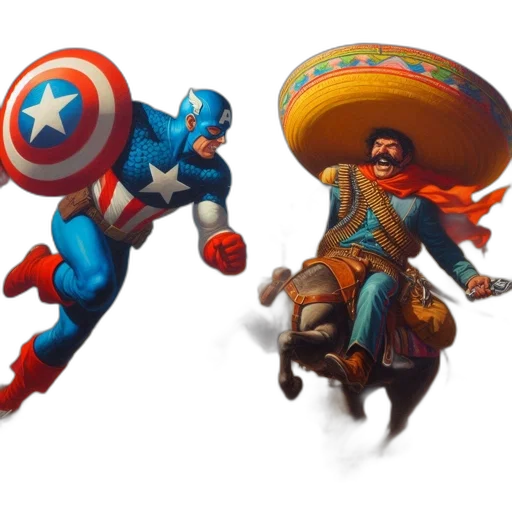 concept art, comic book art, fantasy art, 3d render transparent PNG cut-out