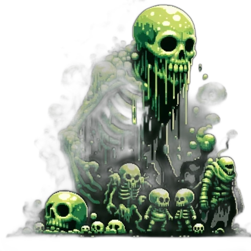 creature, concept art, pixel art, fantasy art transparent PNG cut-out
