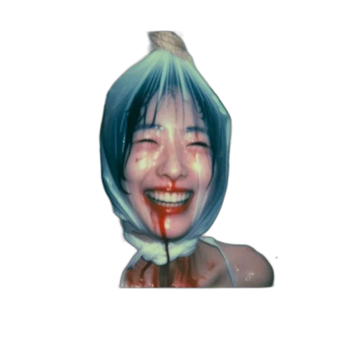 face, mask, creature, staff transparent PNG cut-out