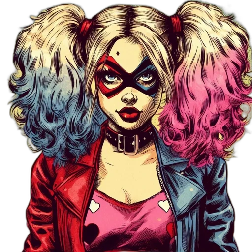 mask, comic book art, cartoon, concept art transparent PNG cut-out