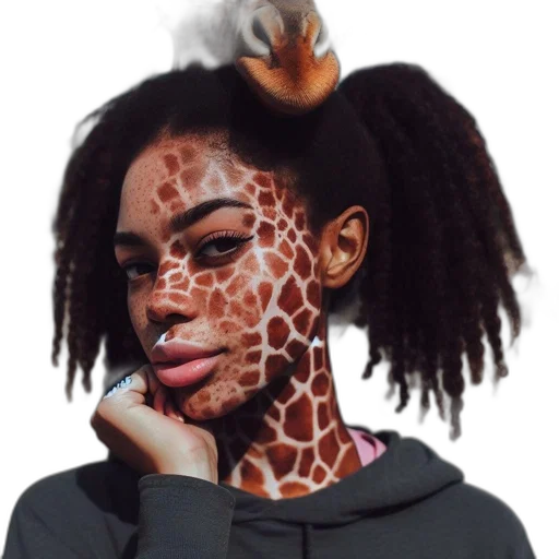 face, animal, mask, creature transparent PNG cut-out