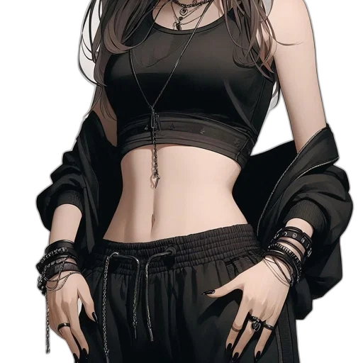 jewelry, jacket, staff, dress transparent PNG cut-out