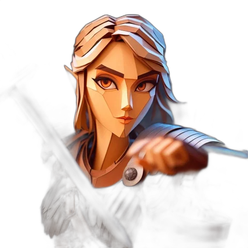 staff, sword, weapon, fantasy art transparent PNG cut-out