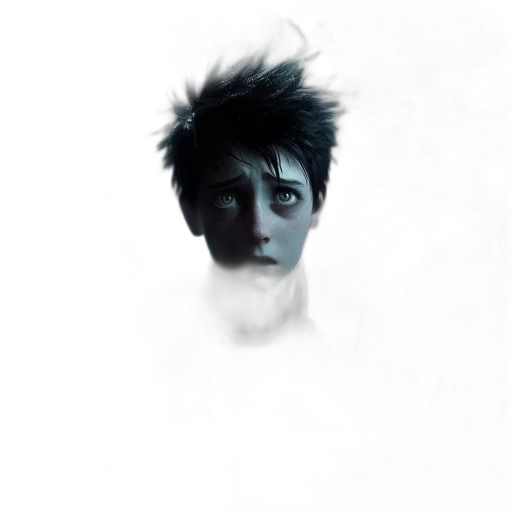 face, hair, creature, mask transparent PNG cut-out