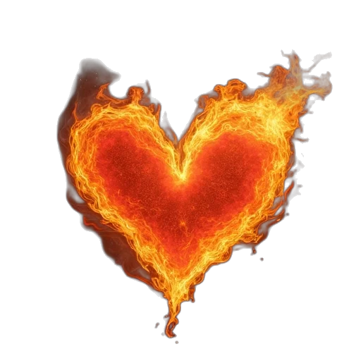 fire, lyrics transparent PNG cut-out