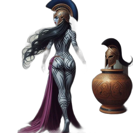 dress, mask, concept art, fantasy art transparent PNG cut-out
