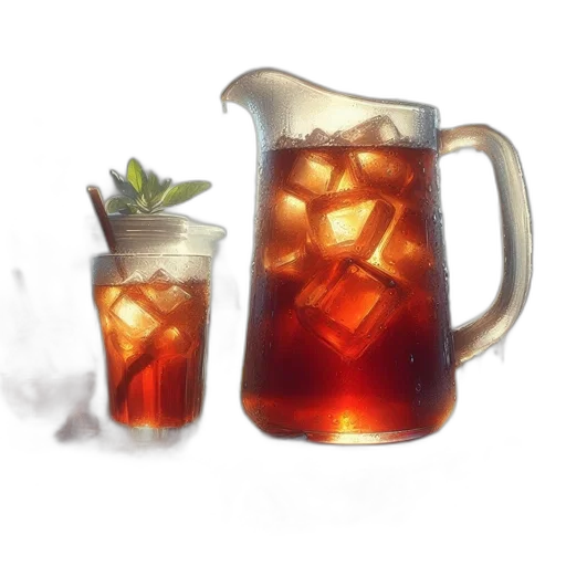 food, crown, bottle, 3d render transparent PNG cut-out