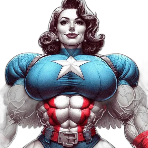 comic book art, concept art, cartoon, fantasy art transparent PNG cut-out