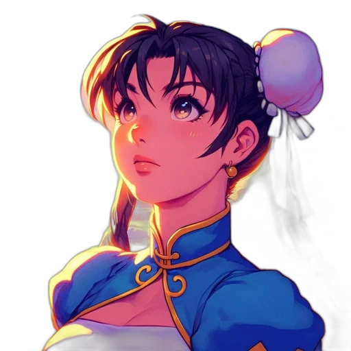 crown, staff, face, anime transparent PNG cut-out