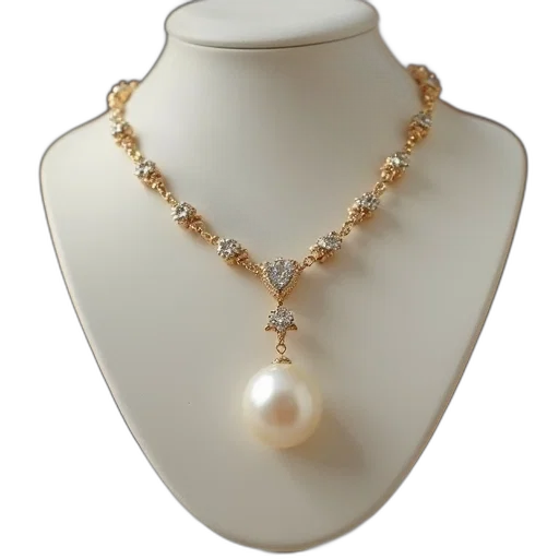 jewelry, crown, gold, pearl transparent PNG cut-out