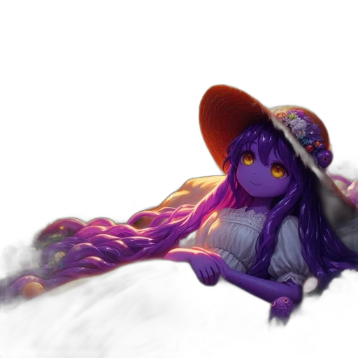 hat, dragon, creature, hair transparent PNG cut-out