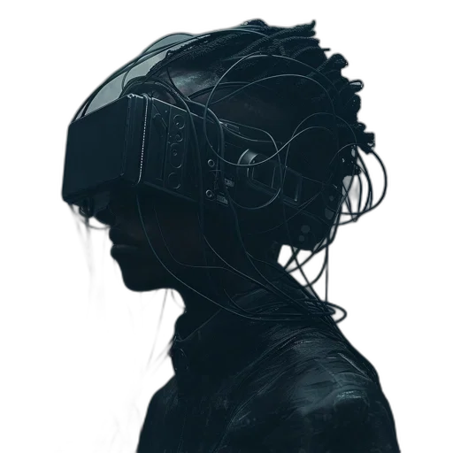 robot, mask, face, jacket transparent PNG cut-out