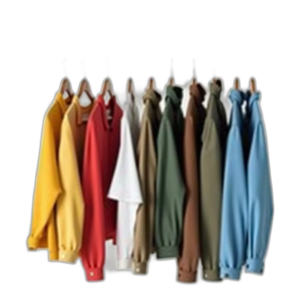 jacket, dress, umbrella, staff transparent PNG cut-out