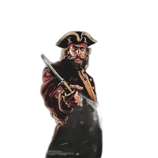 weapon, staff, jacket, hat transparent PNG cut-out